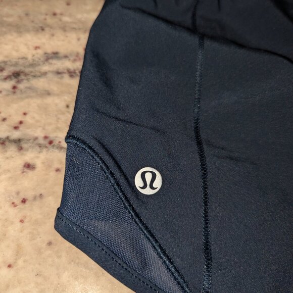 Lululemon Hotty Hot Short LIKE NEW Navy Blue - Picture 1 of 4